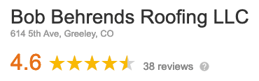 5-star reviews of Bob Behrends Roofing on Google