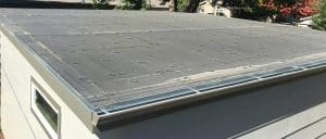 epdm rubber roof on residential garage